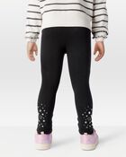 Toddler Star Cozy Fleece Leggings, image 2 of 8 slides