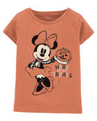 Toddler Glow In The Dark Minnie Mouse Halloween Tee, image 1 of 3 slides