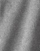 Baby Organic Cotton Sweater Knit Hooded Poncho, image 3 of 4 slides