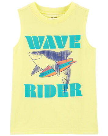 Baby Wave Rider Graphic Tank, 