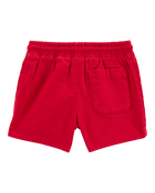 Toddler 2-Piece 4th of July American Flag Tank & Pull-On Shorts Set - Grey/Red, image 5 of 8 slides