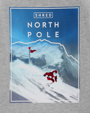 The North Pole Long-Sleeve Graphic Tee, 