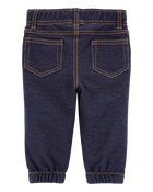 Baby Pull-On Faux Denim Pants, image 2 of 4 slides