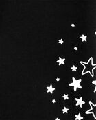 Kid Glitter Star Cozy Fleece Leggings, image 4 of 6 slides
