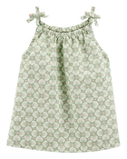 Baby Tropical Print Tank - Green, image 1 of 3 slides