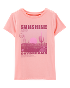 Kid Sunshine Graphic Short-Sleeve Tee - Orange, image 1 of 3 slides