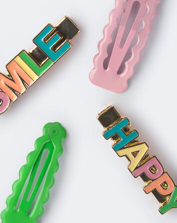 Toddler 4-Pack Happy Clips , 