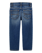 Baby Dark Blue Wash Straight-Leg Jeans, image 2 of 4 slides