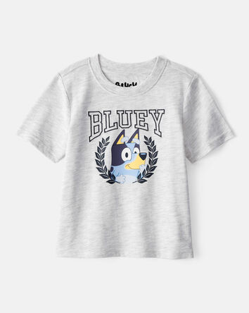 Baby Bluey Short-Sleeve Graphic Tee - Grey, 