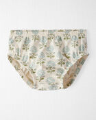Baby Organic Cotton Floral-Print Dress, image 3 of 6 slides