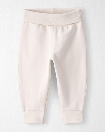 Baby Organic Cotton Knit Pants, 