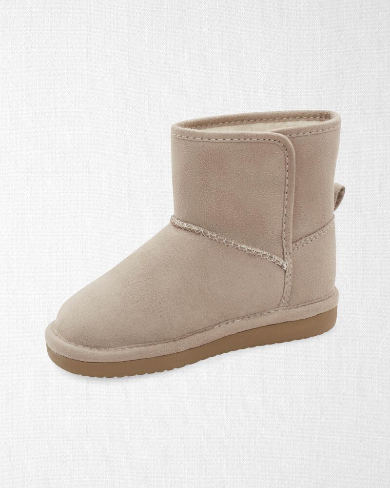 Toddler Recycled Faux Suede Boots, image 5 of 6 slides