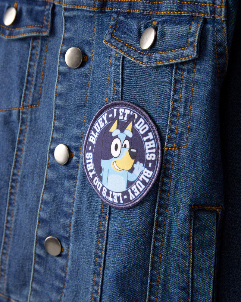 Baby Bluey Denim Jacket - Blue, image 3 of 6 slides
