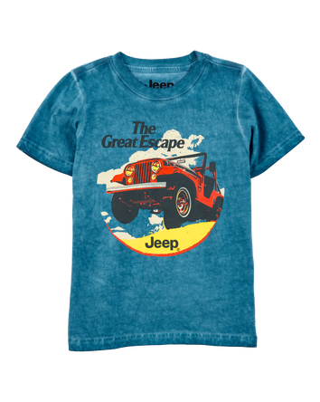 Toddler Jeep Graphic Tee - Blue, 