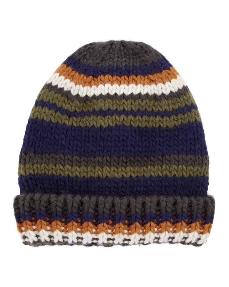 Toddler Striped Beanie, image 1 of 3 slides