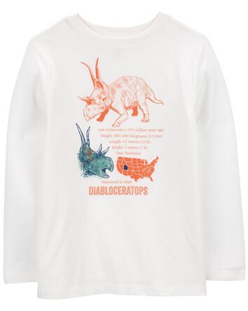 Dino Long-Sleeve Graphic Tee, 