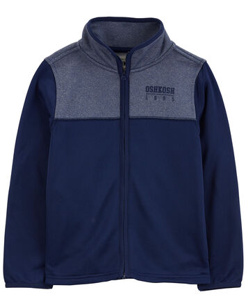 Kid OshKosh Logo Zip Jacket, 