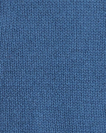 Baby Boy Cotton Long-Sleeve Cardigan Sweater - Blue/Red, 
