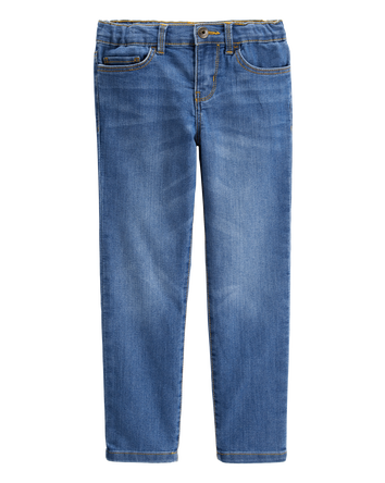 Kid Medium Blue Wash Super Skinny-Leg Jeans, 