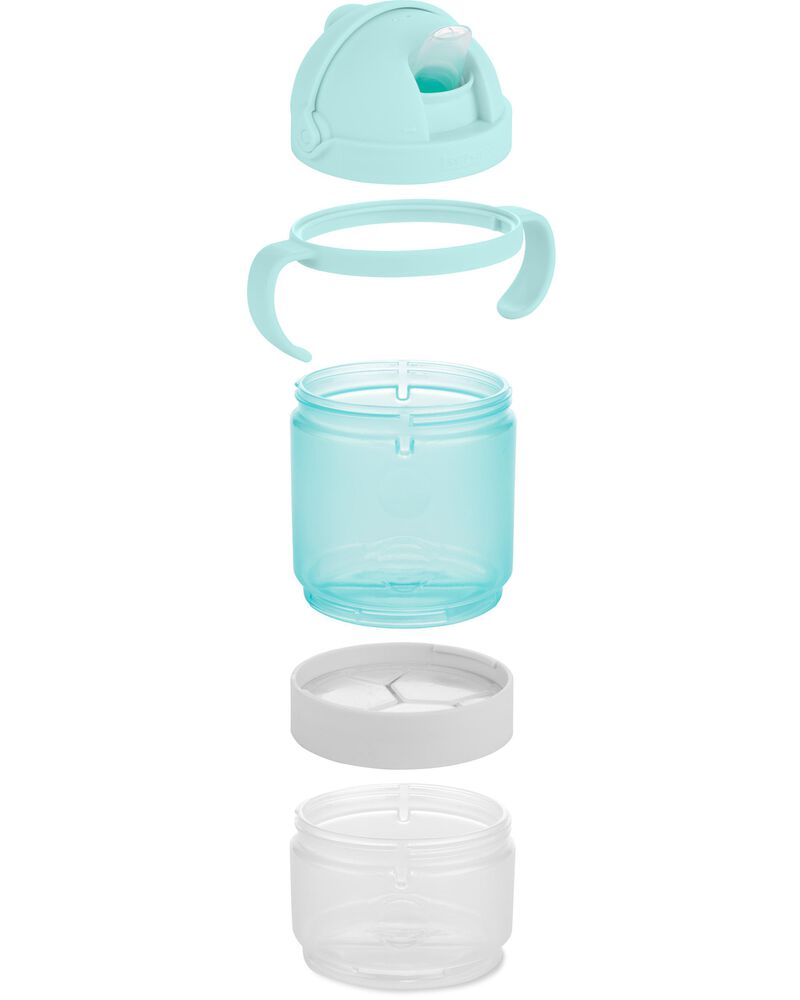 Sip To Snack 2-in-1 Set - Teal/Grey, image 6 of 11 slides