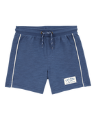 Baby All-Star Pull-On Cotton Shorts - Blue, image 1 of 4 slides