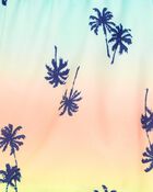 Toddler Boy Palm Tree Swim Trunks, image 3 of 4 slides