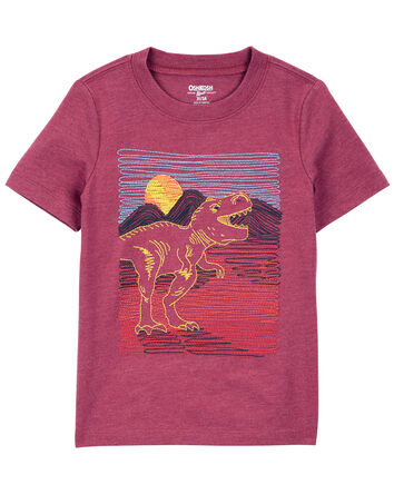Baby Stitched Dino Graphic Tee, 
