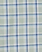 Toddler Plaid Button-Front Shirt, image 3 of 4 slides