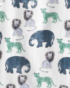 Baby Girl Organic Cotton Gauze Wearable Blanket, image 4 of 5 slides