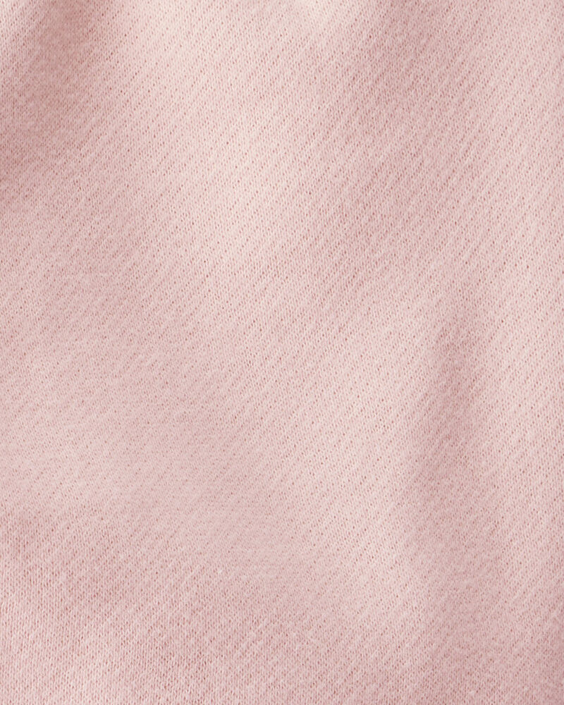 Baby Girl Cotton Joggers - Pink, image 3 of 4 slides