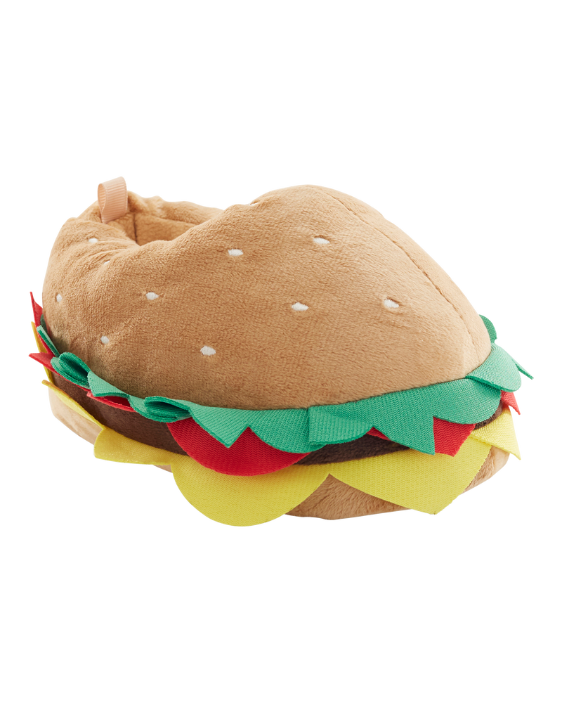 Cheeseburger Slipper Shoes, image 1 of 6 slides