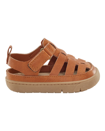 Baby Every Step® First Walker Fisherman Sandals - Brown, 