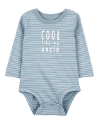 Baby Cool Like My Uncle Collectible Bodysuit, image 1 of 3 slides