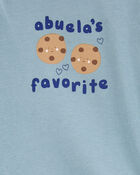 Baby Abuela's Favorite Cookie Bodysuit, image 2 of 3 slides