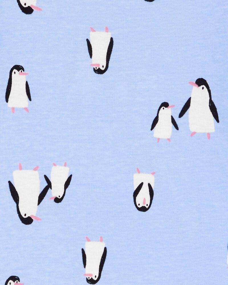 Toddler 4-Piece Penguin 100% Snug Fit Cotton Pajamas, image 2 of 4 slides