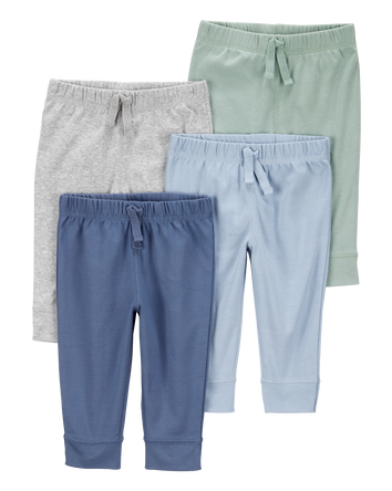 Baby 4-Pack Pull-On Pants, 