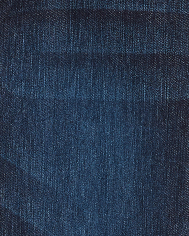 Kid Dark Blue Wash Skinny-Leg Jeans, image 3 of 5 slides