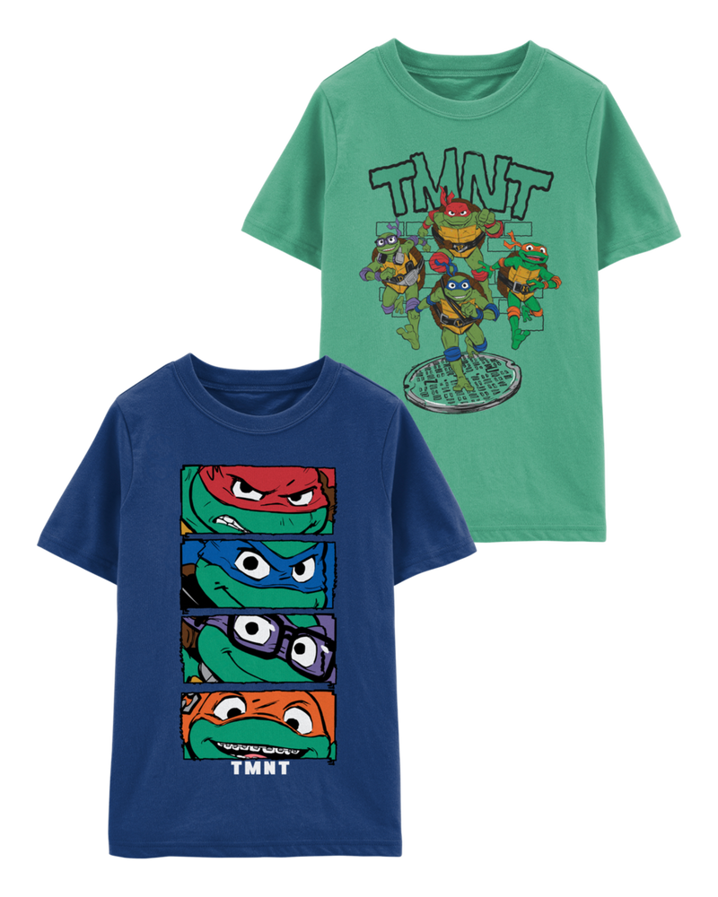 Kid 2-Pack Teenage Mutant Ninja Turtles Tees, image 1 of 5 slides