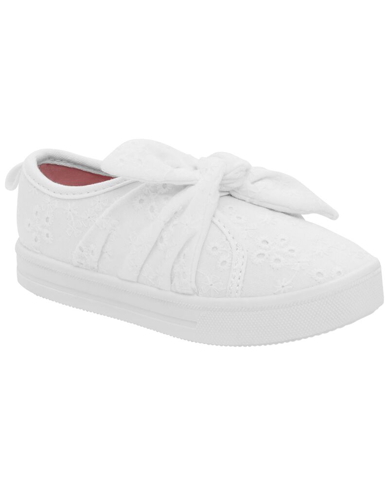 Toddler Eyelet Sneakers, image 1 of 7 slides