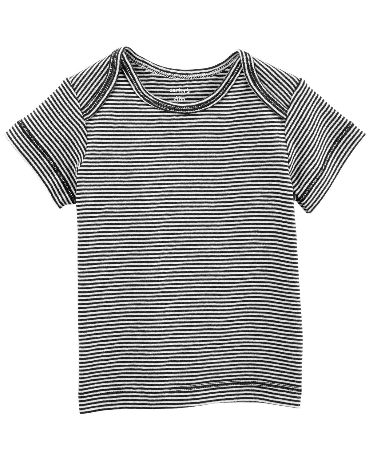 Black/White Striped Tee