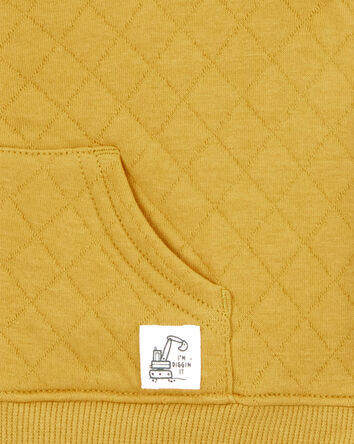 Baby 3-Piece Yellow Construction Little Vest Set, 