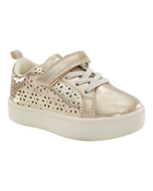 Toddler High-Top Glitter Sneakers - Gold, image 1 of 7 slides