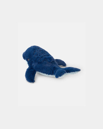 Whale Plush Toy - Blue, 