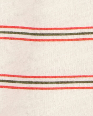 Toddler Striped Slub Jersey Henley, 