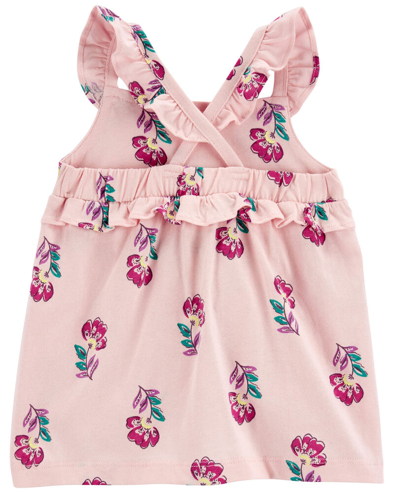 Baby Sleeveless Cotton Dress, image 2 of 5 slides