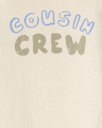 Baby Cousin Crew Short-Sleeve Bodysuit - Ivory, 