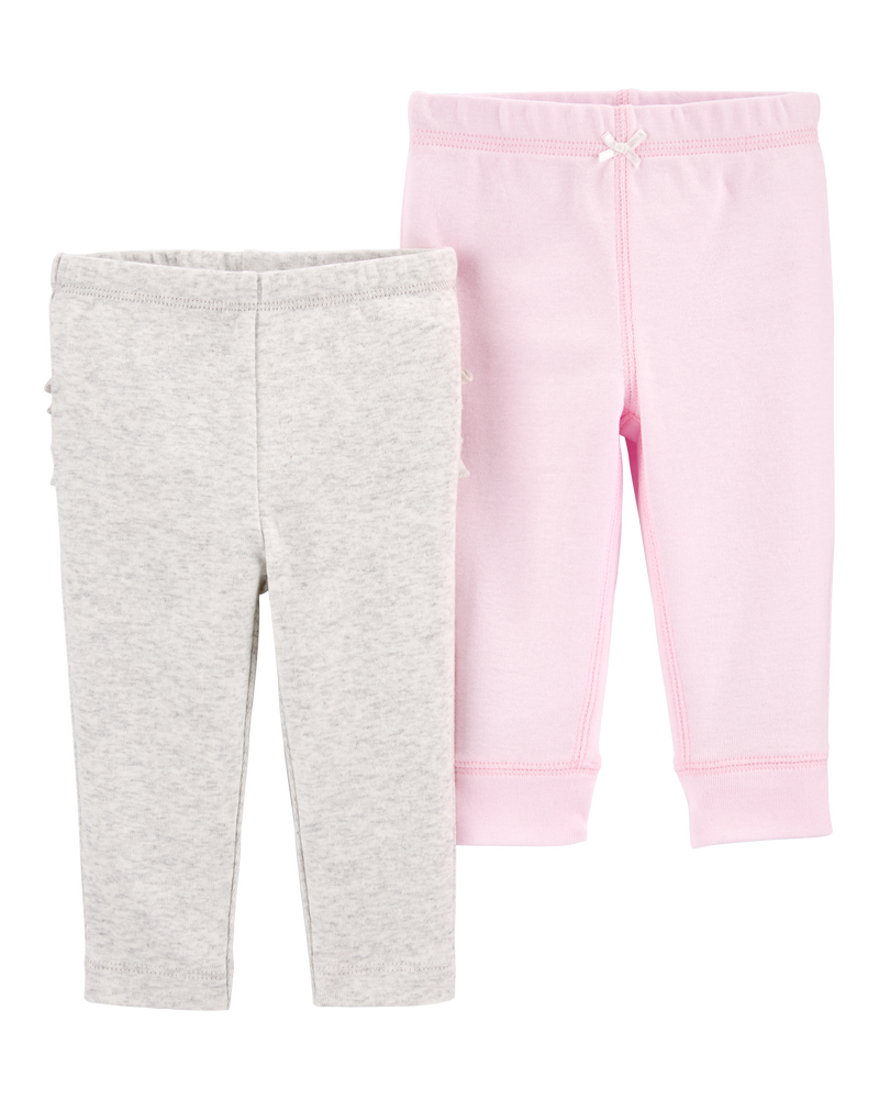 Baby 4-Pack Ruffle-Detail Cotton Pants
, image 5 of 9 slides