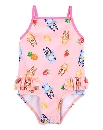 Baby Bluey™ 1-Piece Swimsuit - Pink, 