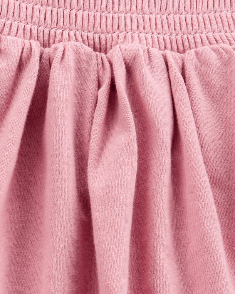 Toddler Pull-On Skort - Pink, image 5 of 6 slides