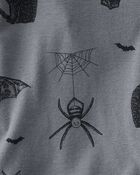 Baby Organic Cotton Pajamas in Spooky Creatures Print, image 3 of 5 slides